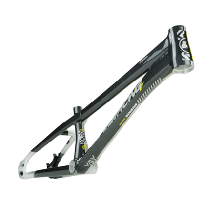 Stay Strong For Life V5.1 Disc Alloy BMX Race Frame - Charcoal/Silver