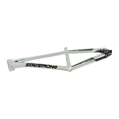 Stay Strong For Life V5.1 Disc Alloy BMX Race Frame - Charcoal/Silver