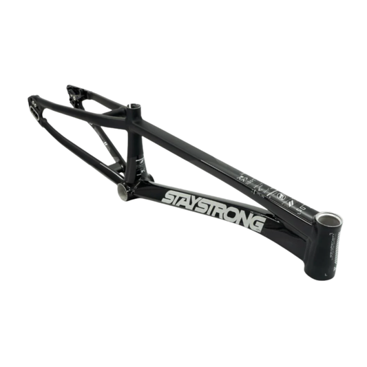 Stay Strong For Life V5 Disc Alloy BMX Race Frame-Black/Black - Mini
