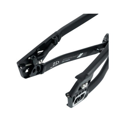 Stay Strong For Life V5 Disc Alloy BMX Race Frame-Black/Black - Mini