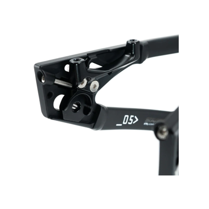 Stay Strong For Life V5 Disc Alloy BMX Race Frame-Black/Black - Mini