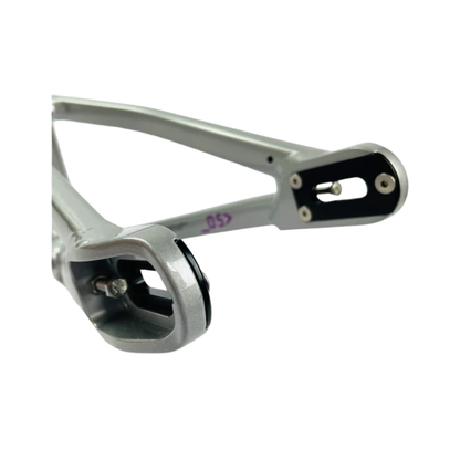 Stay Strong For Life V5 Disc Alloy BMX Race Frame - Chameleon/Silver