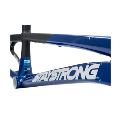 Stay Strong For Life V5 Disc Alloy BMX Race Frame-Navy/Black