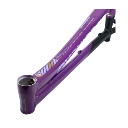 Stay Strong For Life V5 Disc Alloy BMX Race Frame - Purple/Black