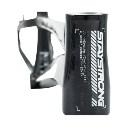 Stay Strong For Life V5 V-Brake Alloy BMX Race Frame-Black/Black - Mini