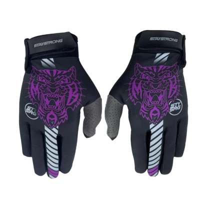 Stay Strong MAB BMX Race Gloves - Black