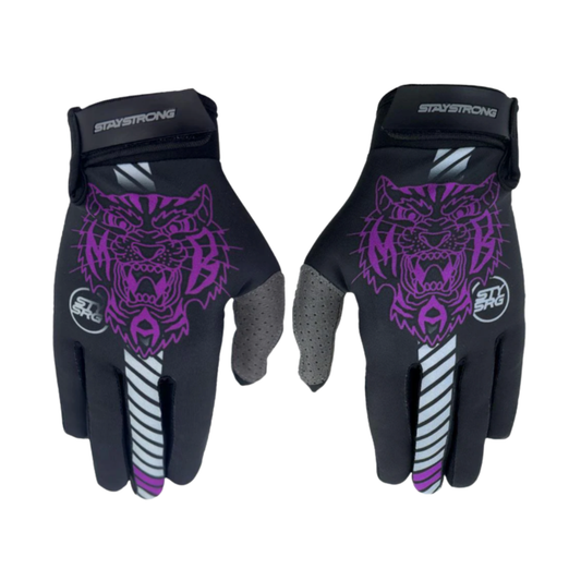 Stay Strong MAB BMX Race Gloves - Black