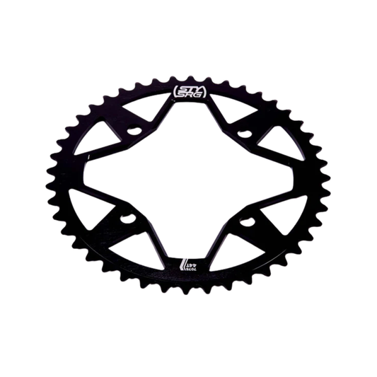 Stay Strong Motion 7075 4-Bolt Race Chainring - Black