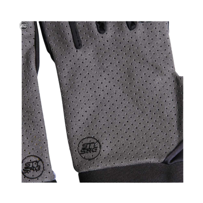 Stay Strong Multi Chevron BMX Race Gloves - Black/Yellow