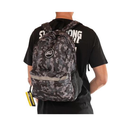 Stay Strong V3 Icon Backpack - Black/Grey Camo