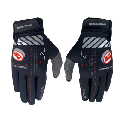 Stay Strong V5 BMX Race Gloves - Black