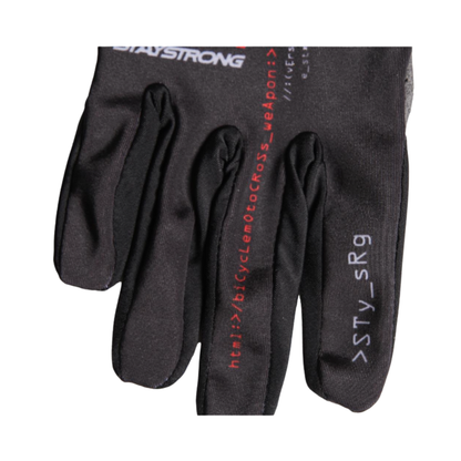Stay Strong V5 BMX Race Gloves - Black