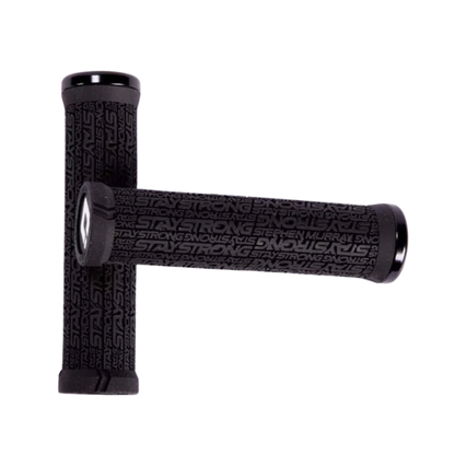 Stay Strong x ODI Reactiv V2.1 Lock-On grips- Black