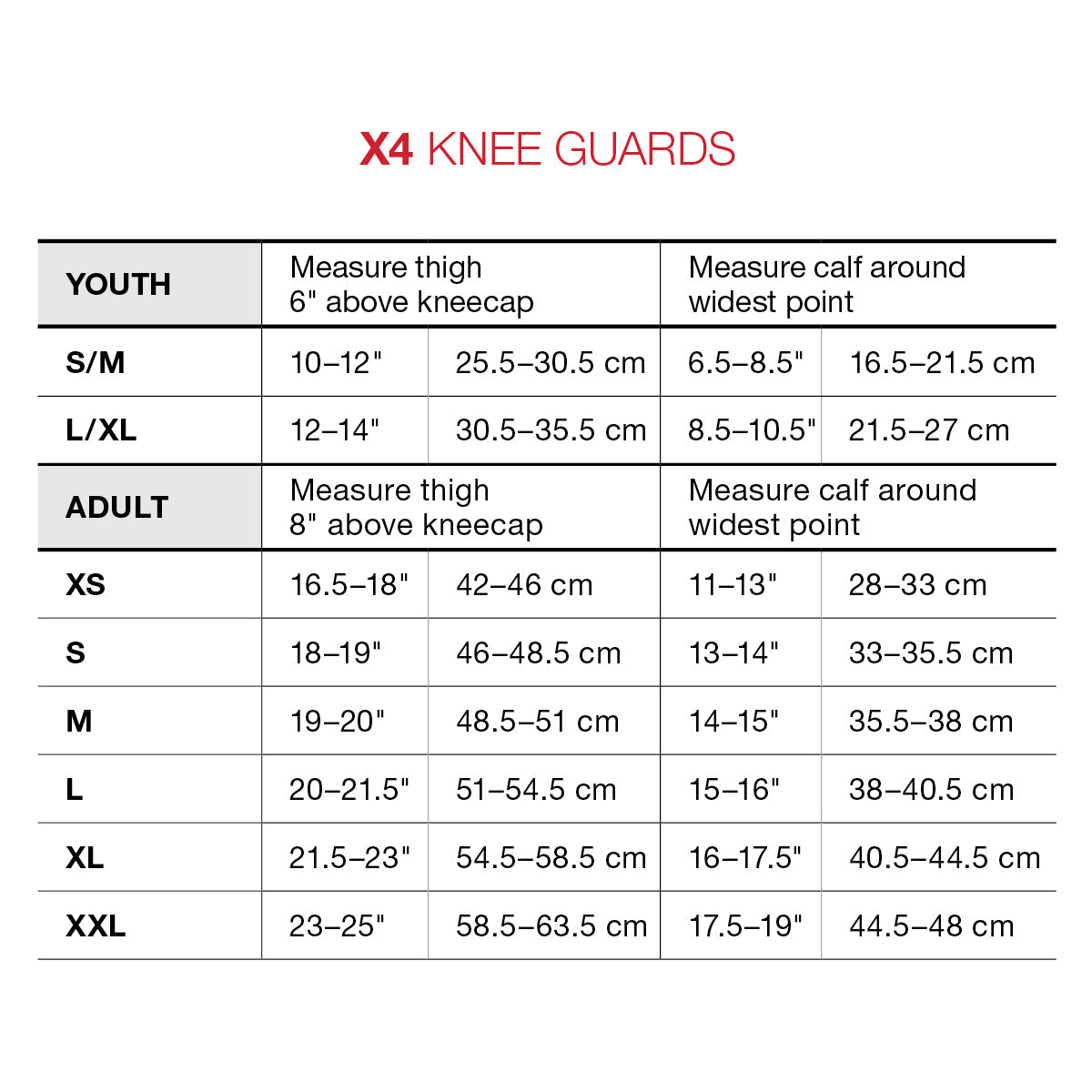 Size guide
