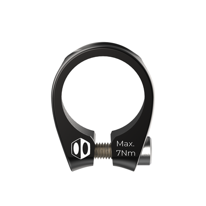 Box Two Fixed Seat Clamp - 25.4 Black