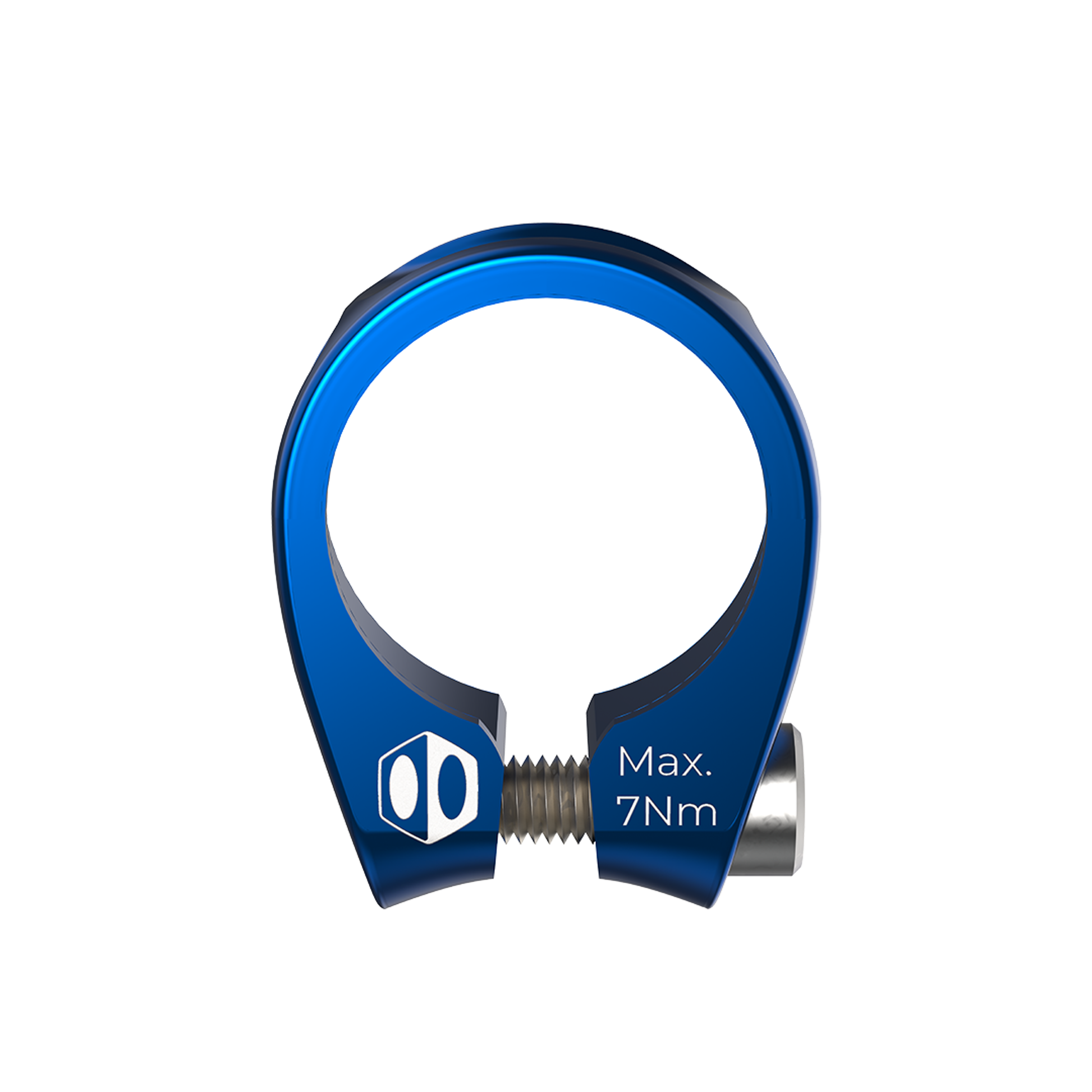 Box Two Fixed Seat Clamp - 25.4 Blue