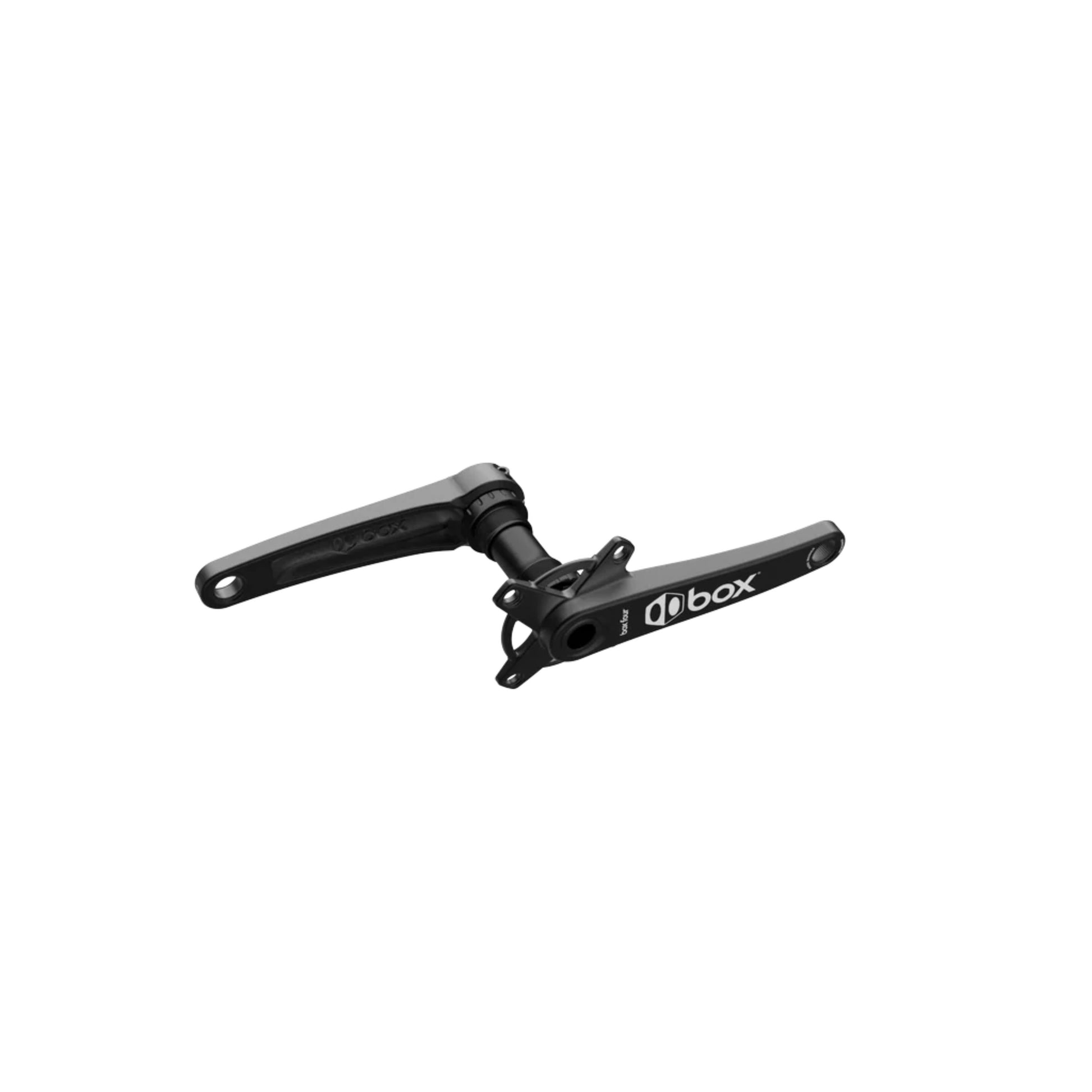 Box Four 2-Piece Crankset - Black - angle view
