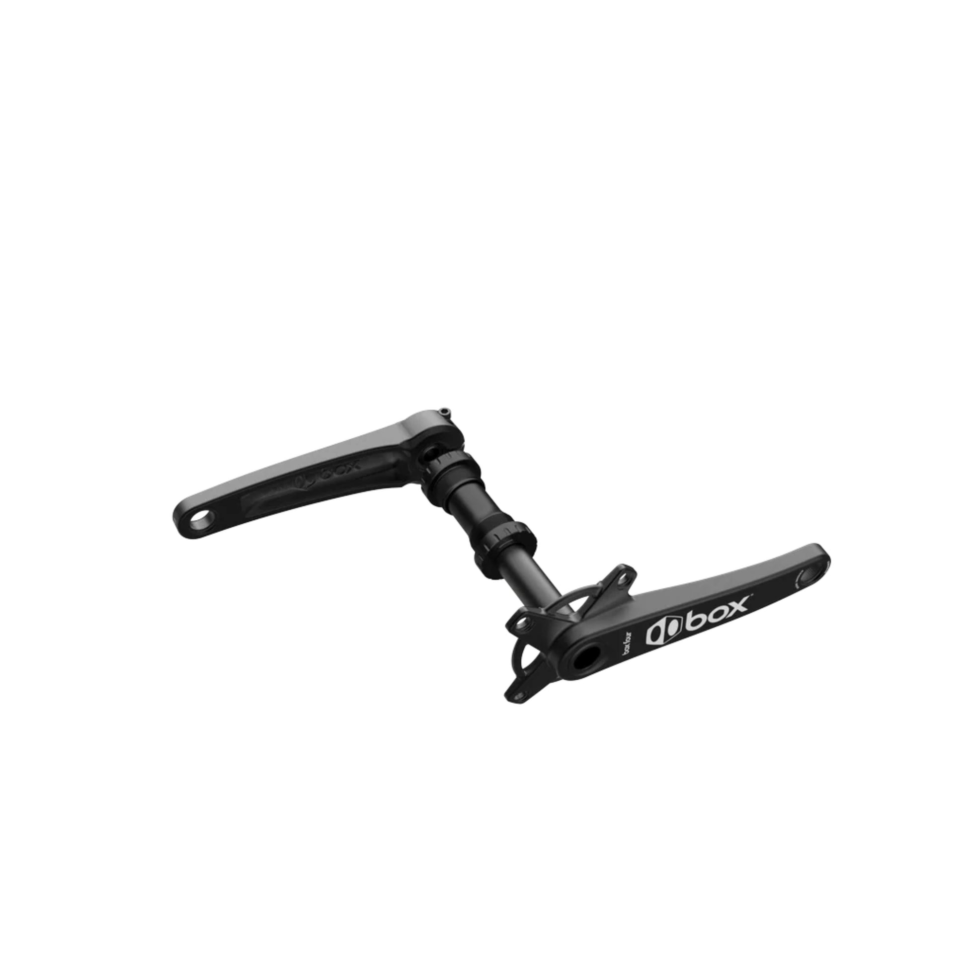 Box Four 2-Piece Crankset - Black - angle view