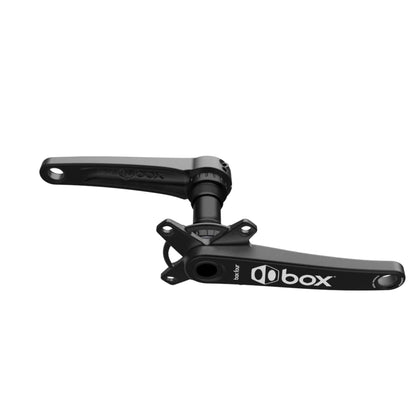 Box Four 2-Piece Crankset - Black - angle view