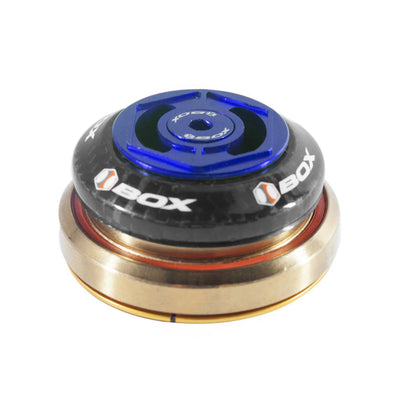 Box One Oversized Carbon 1-1/8 - 1.5 Inch Tapered Headset - Black