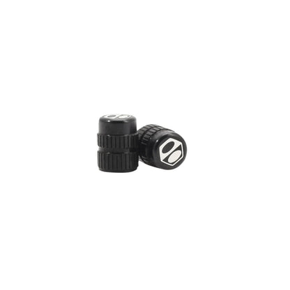 Tapones para válvulas Schrader Box Cube - Negro