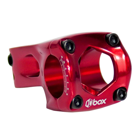 Box One Oversized 31.8 x 1-1/8" Front Load Stem - Red