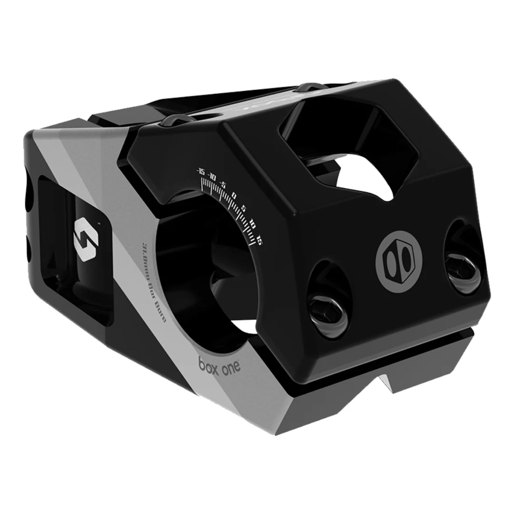 Box : Potencia Delta de gran tamaño, 31,8 x 1-1/8" - Negro