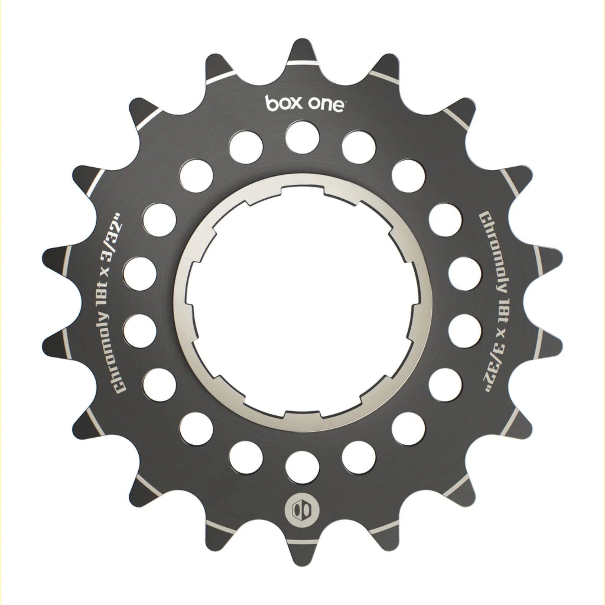 Box One Single Speed Chromoly Cogs - 18 Tooth Black