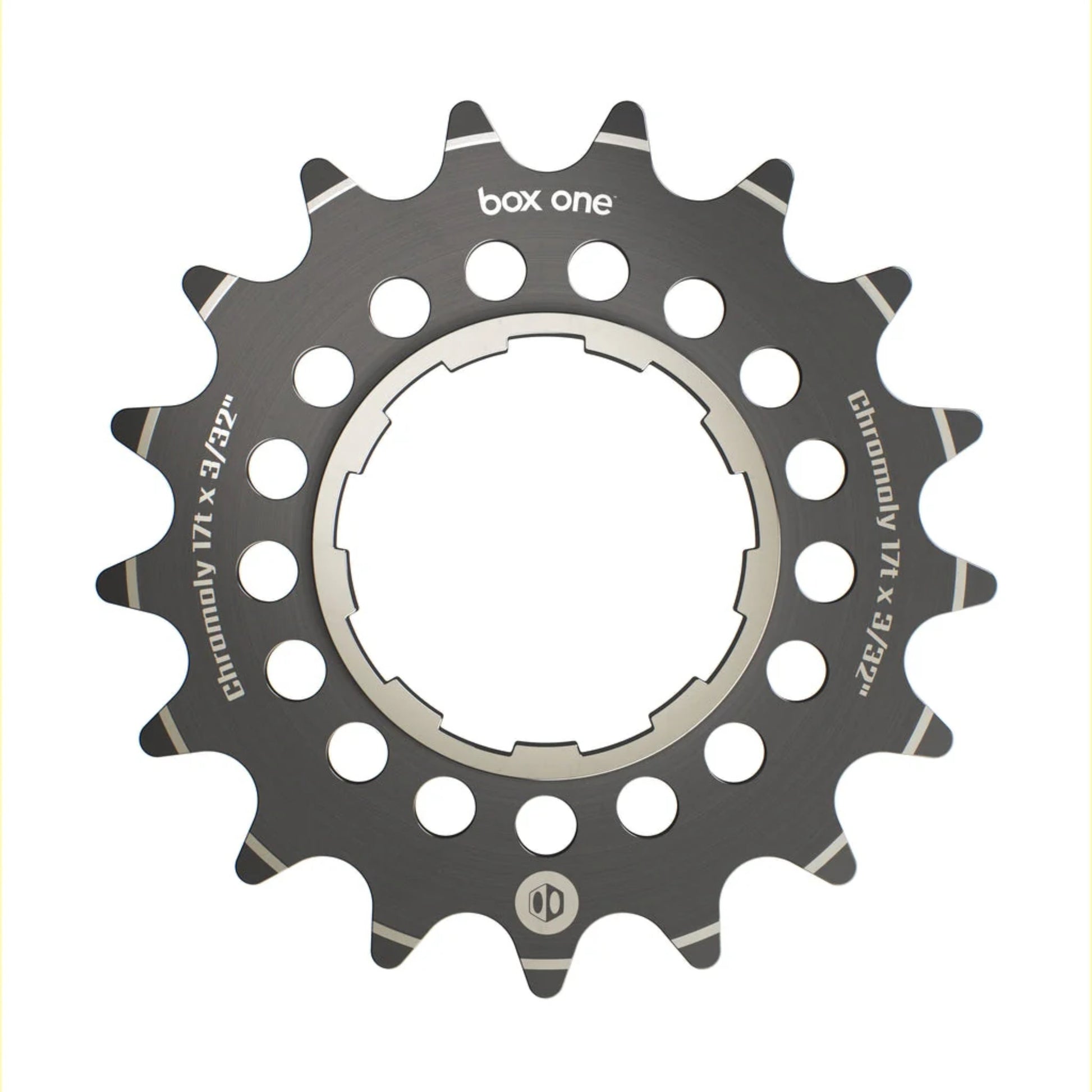 Box One Single Speed Chromoly Cogs - 17 Tooth Black