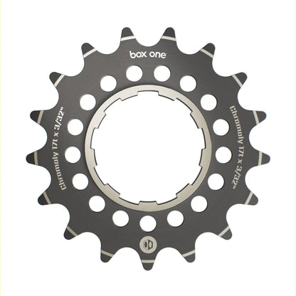 Box One Single Speed Chromoly Cogs - 17 Tooth Black
