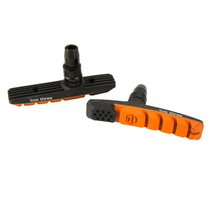 Box Three 70mm Brake Shoes - Orange