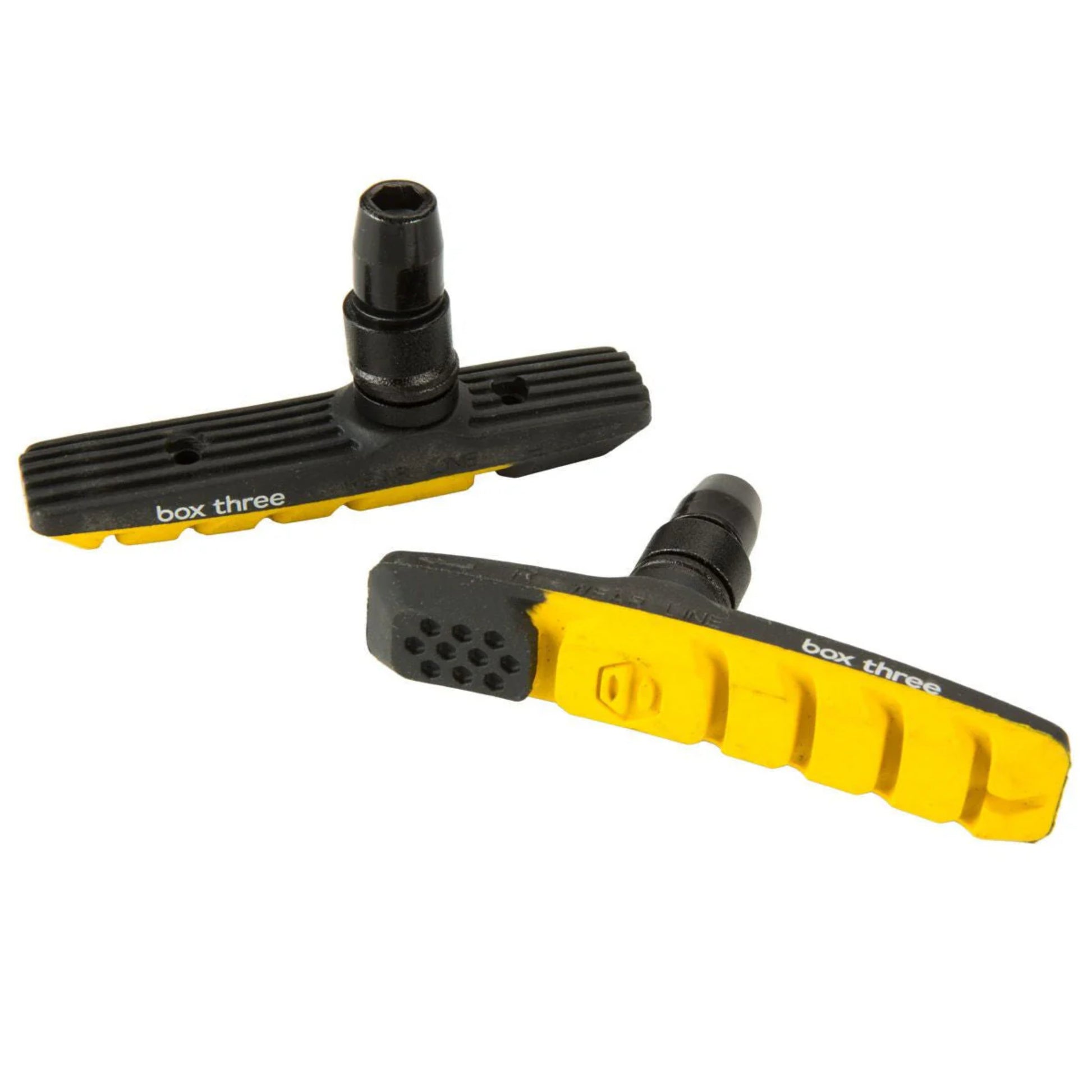 Box Three 70mm Brake Shoes - Yellow