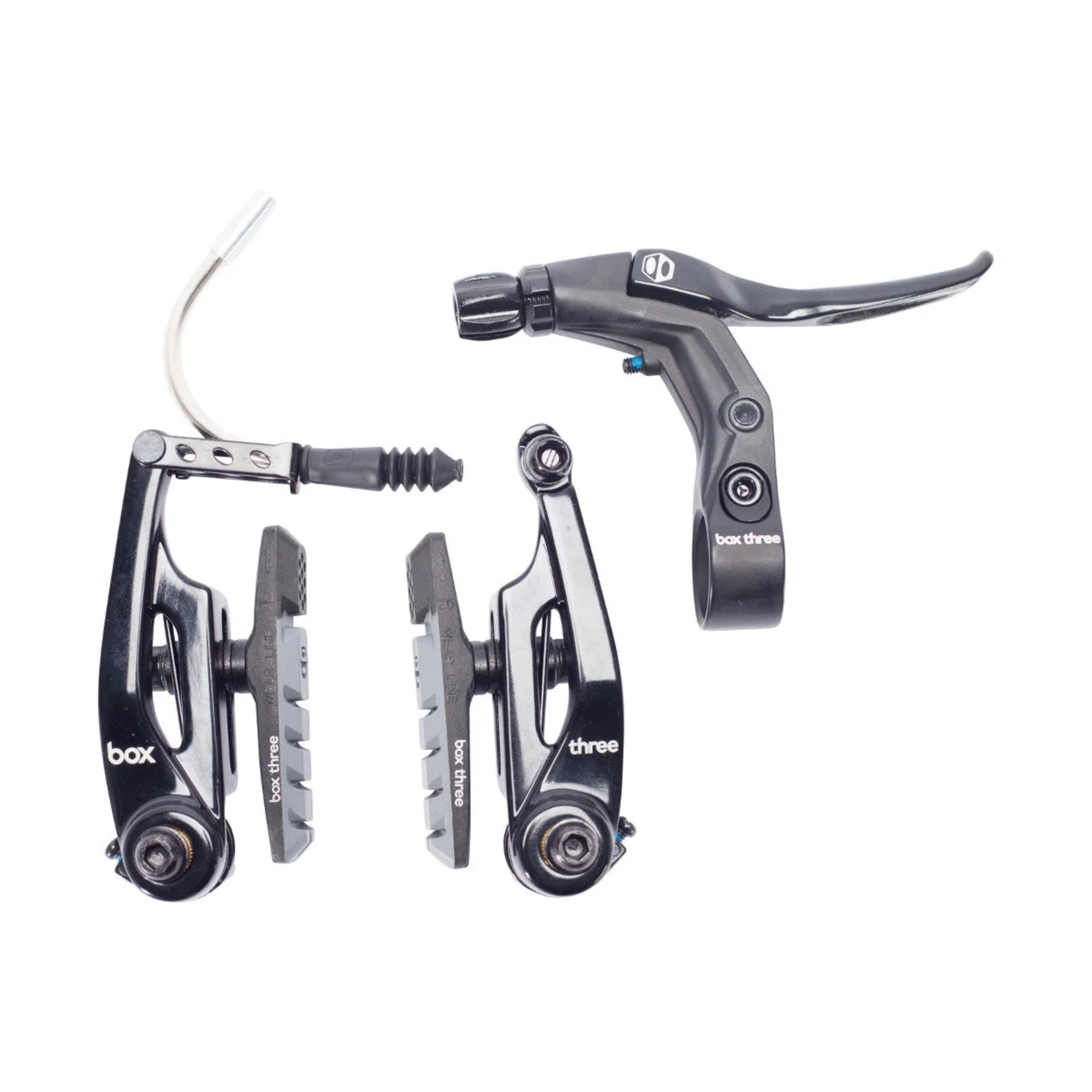 Box Three Brake Kit - 85mm - Black