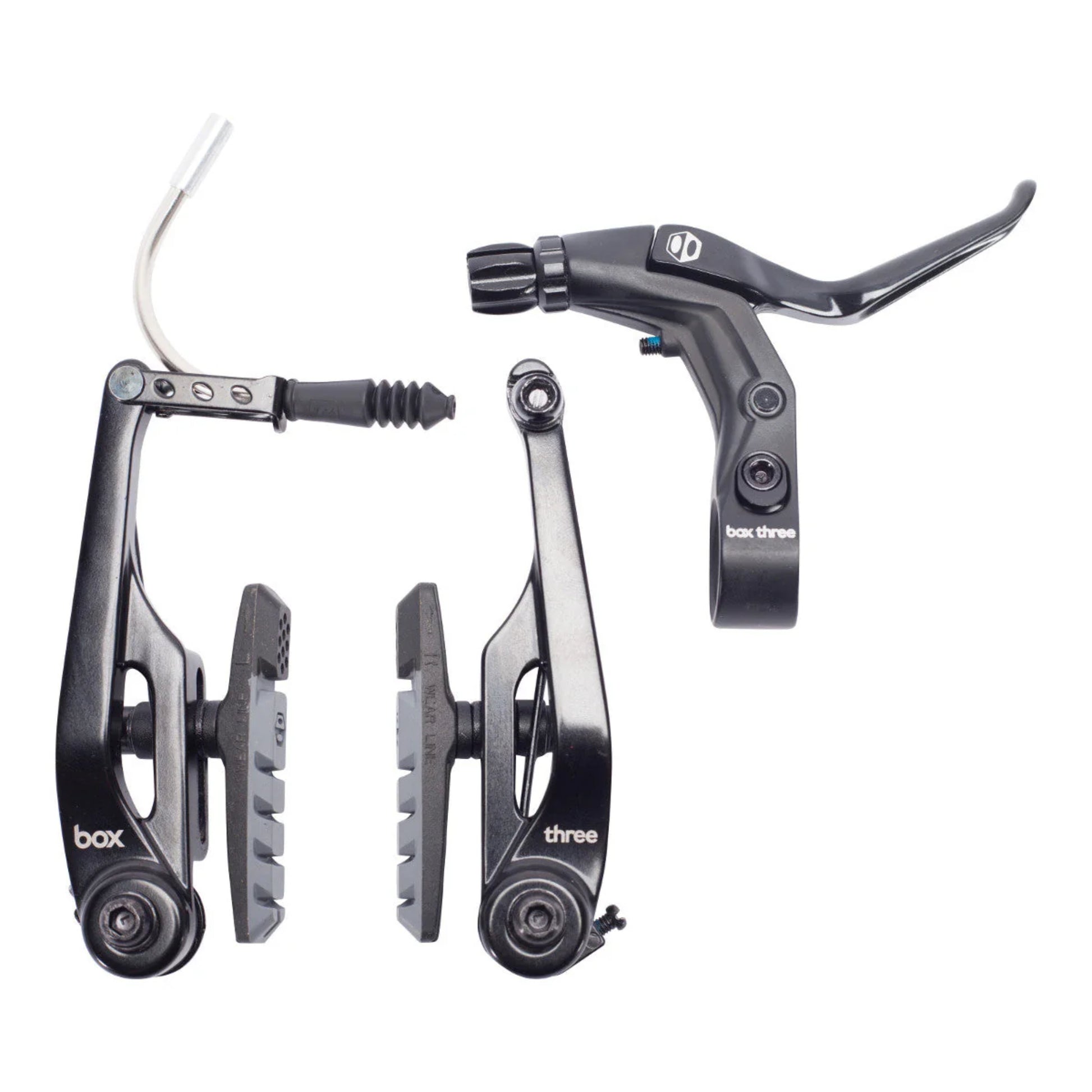 Box Three Brake Kit - 108mm - Black