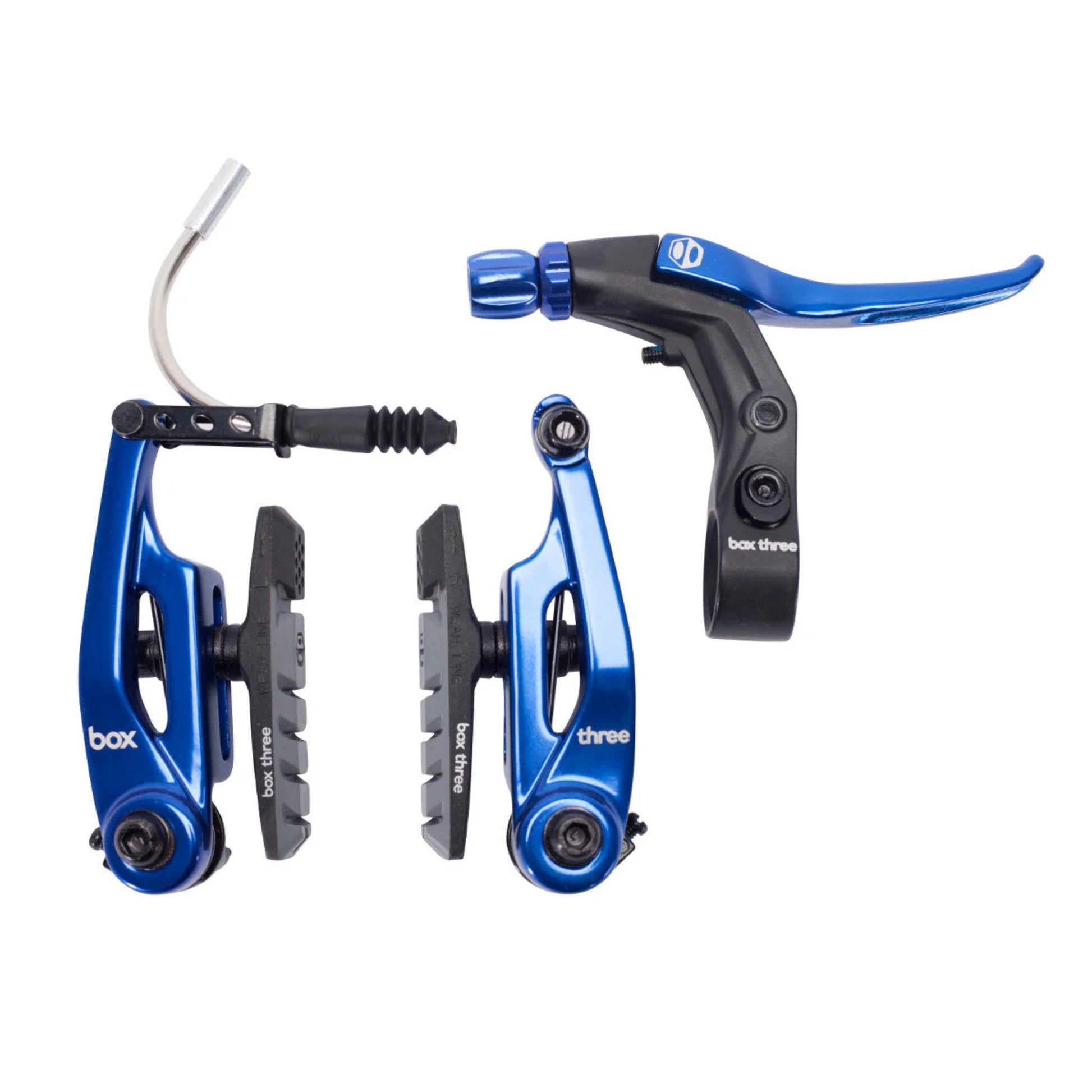 Box Three Brake Kit - 85mm - Blue