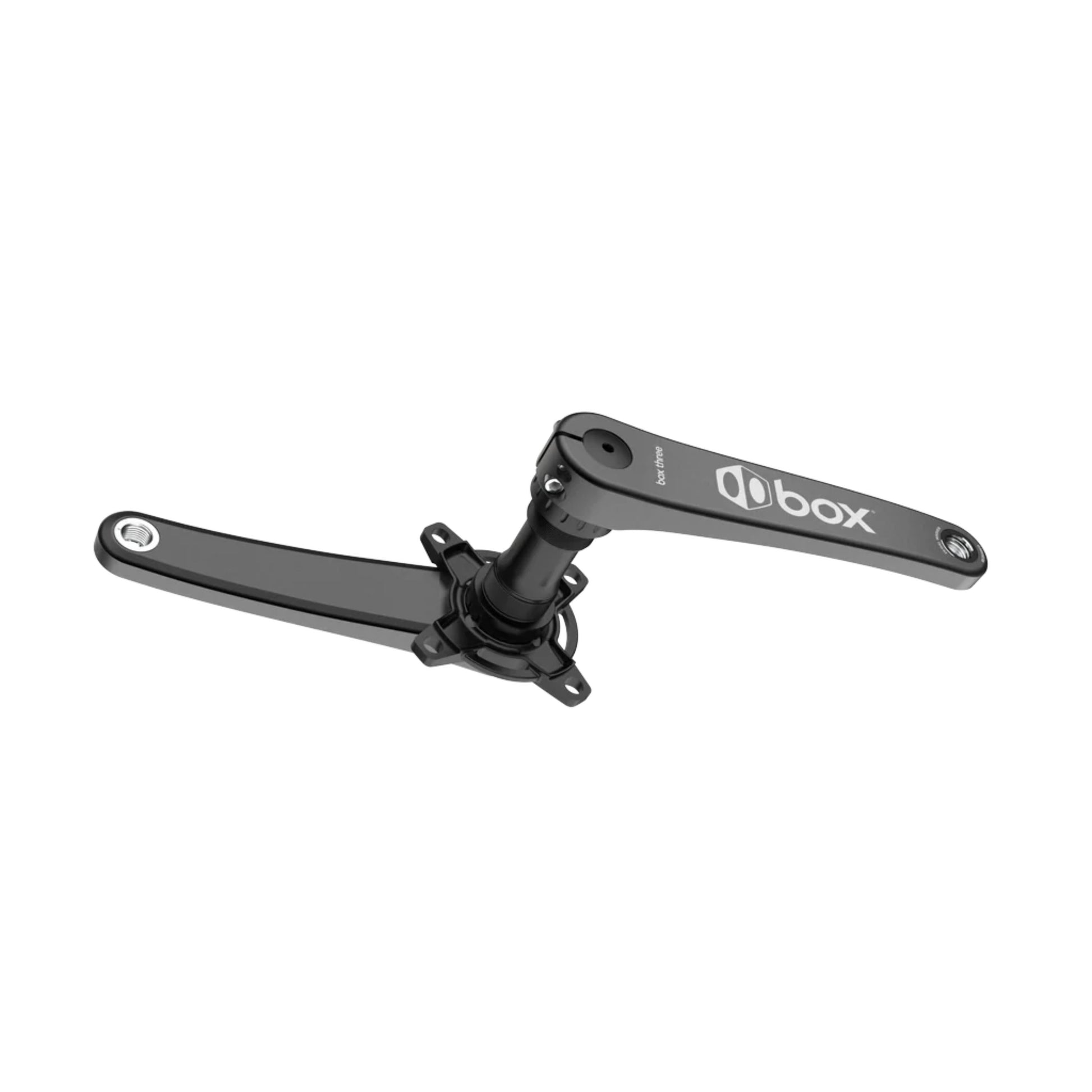 Box Three Hollow-Forged Crankset - Black
