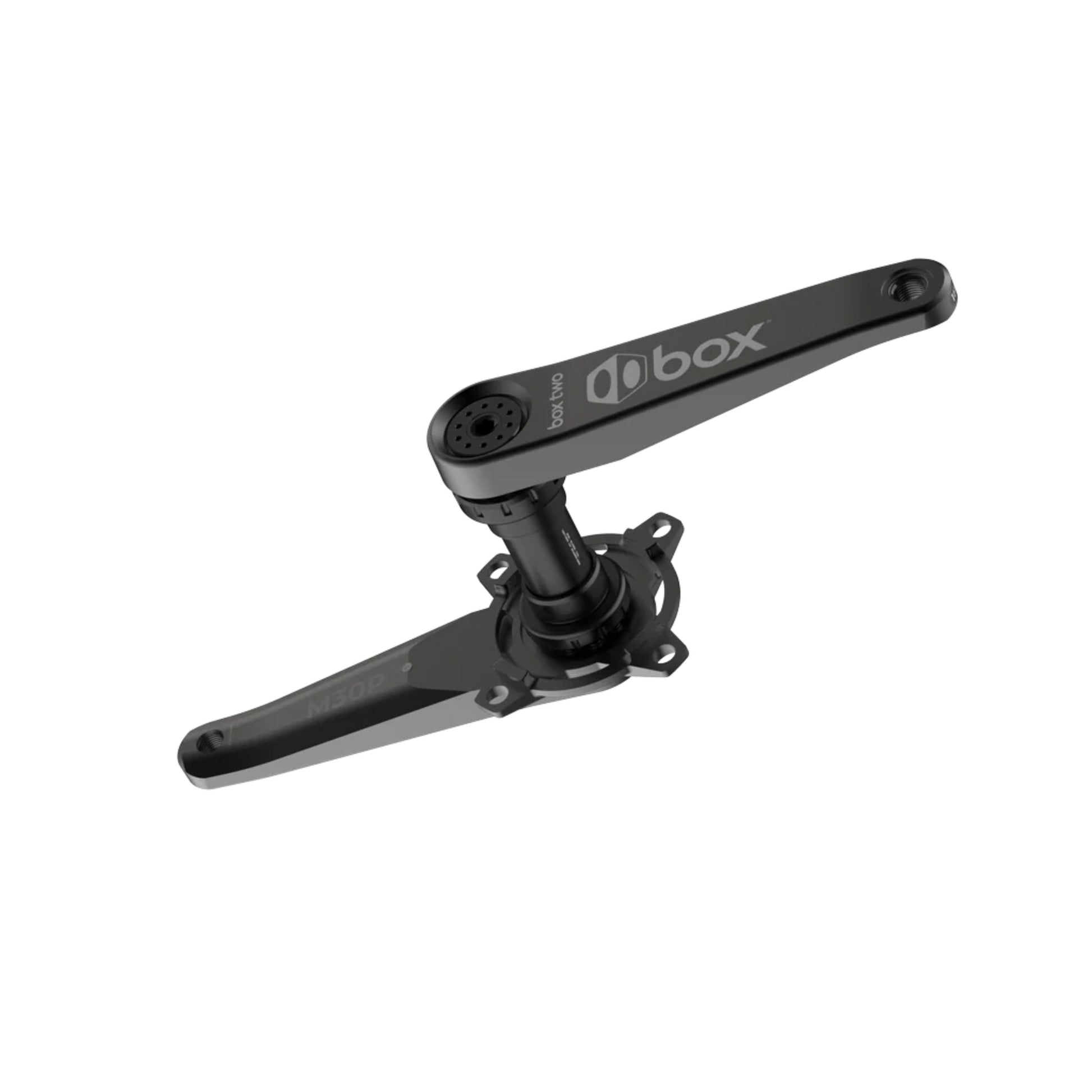 Box Two Oversized M30-P Crankset - Black - angle view