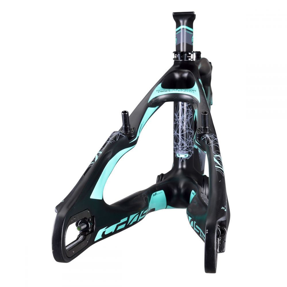 Chase ACT 1.2 Carbon Frame Black/Teal detail