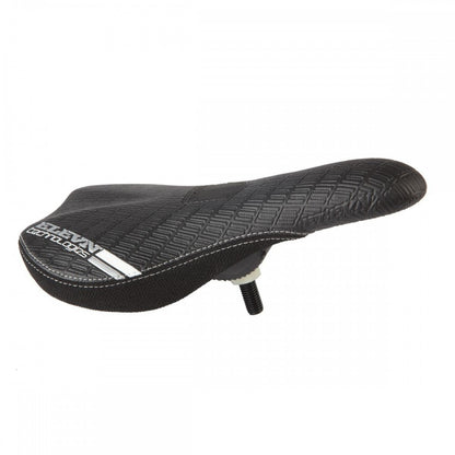 Elevn Pivotal Full Logo Embossed Seat Black White