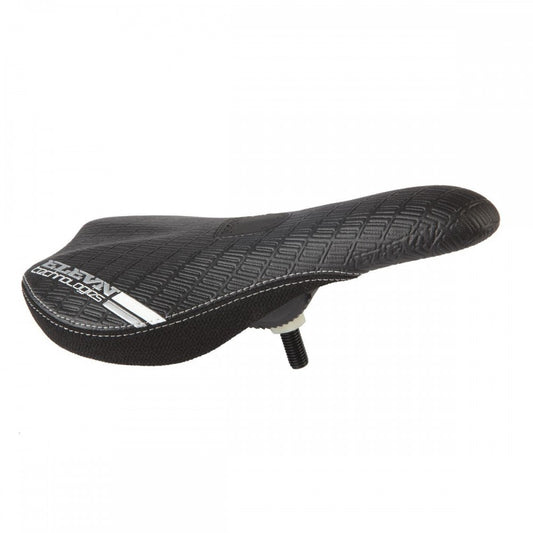 Elevn Pivotal Full Logo Embossed Seat Black White