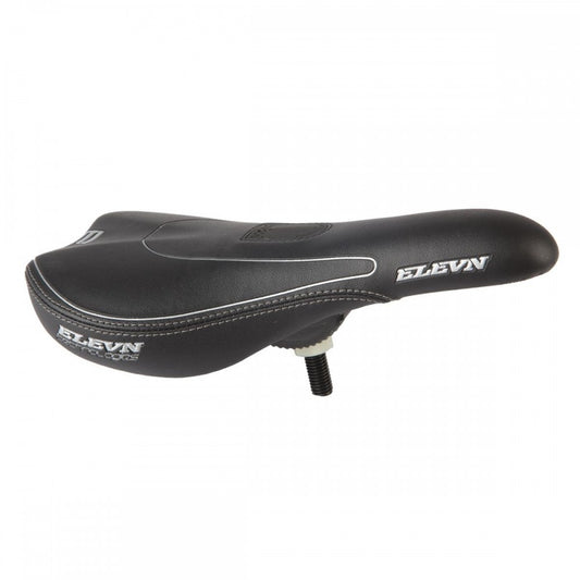 Elevn Pivotal Racing Embossed Seat Black Grey