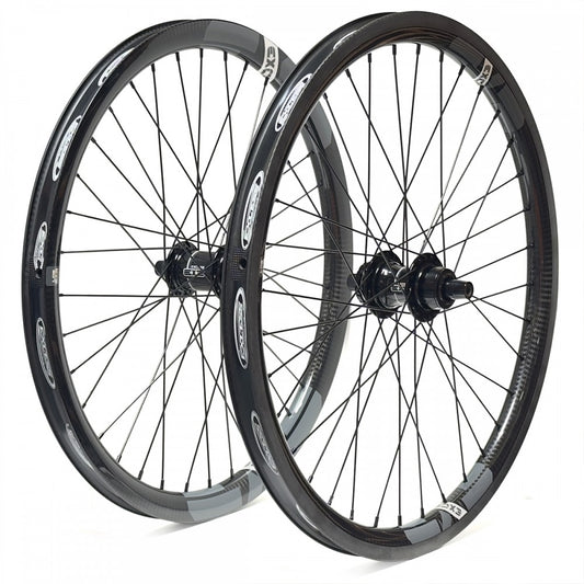 Excess EXE-3 CL 507 36H Carbon BMX Cruiser Wheelset