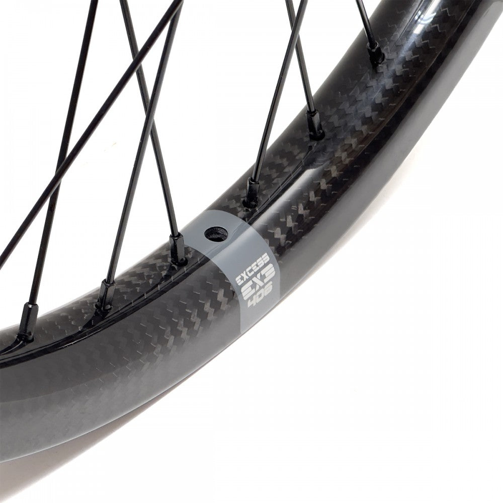 Excess EXE-3 ISO 406 36H Carbon BMX Race Wheelset