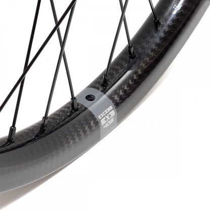Excess EXE-3 ISO 406 36H Carbon BMX Race Wheelset