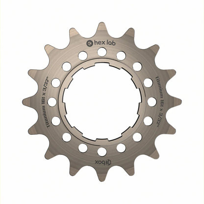 Hex Lab Single Speed Titanium Cogs - 16T