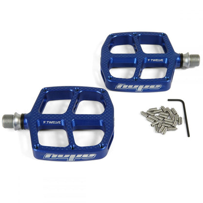 Hope Kid F12 Alloy Pedals - Blue