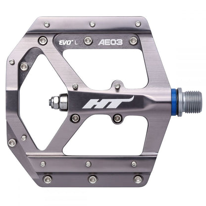 HT AE03 Platform BMX Pedals - Grey
