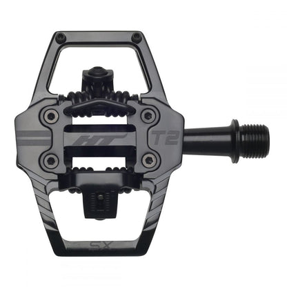 HT T2-SX BMX Race Pedals - Stealth Black