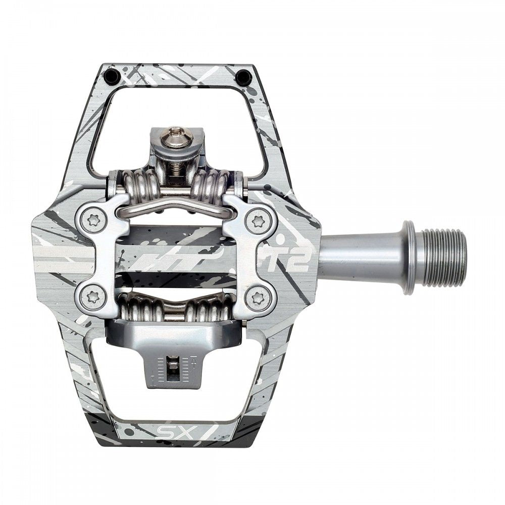 HT T2-SX BMX Race Pedals - Grey Camo