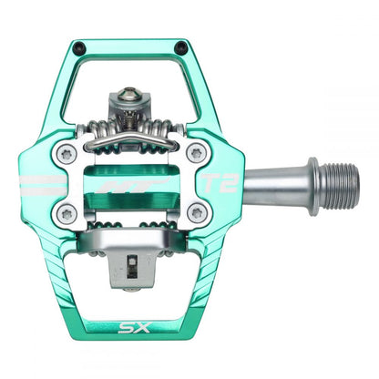 HT T2-SX BMX Race Pedals - Turquoise
